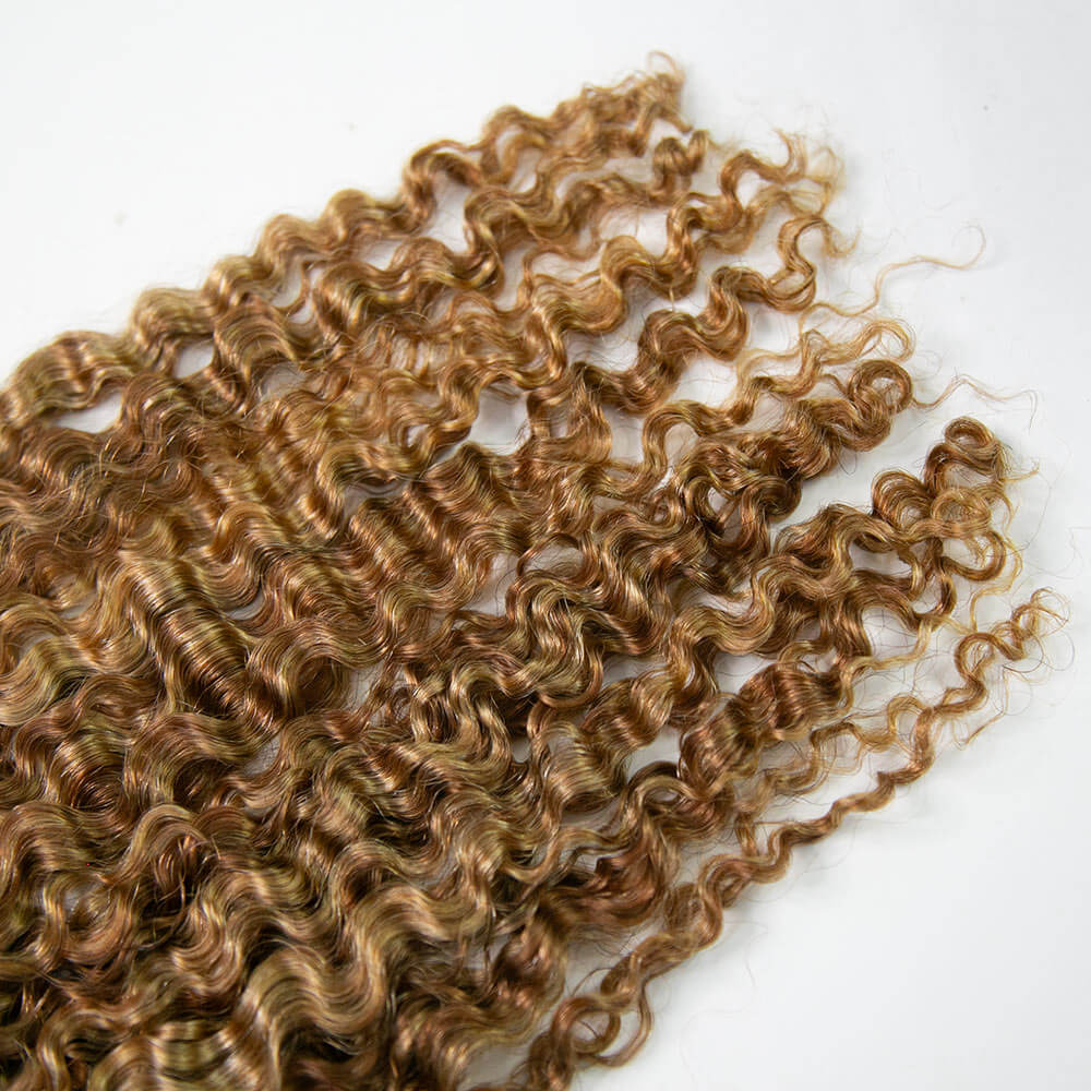 D27/30 Blonde Water Deep Wave Crochet Human Hair - Image 5