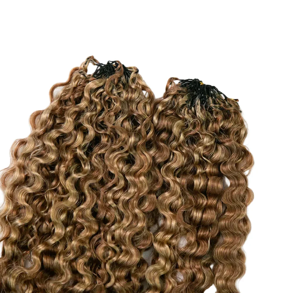 D27/30 Blonde Water Deep Wave Crochet Human Hair - Image 7