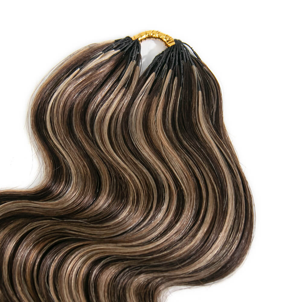 D4/27 Blonde Body Wave Crochet Human Hair - Image 4
