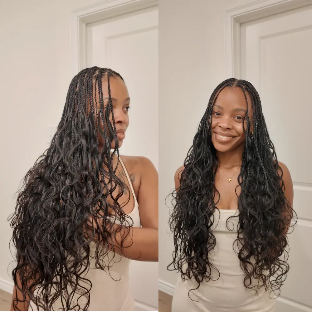 Body Wave Crochet Human Hair Extensions - Image 8