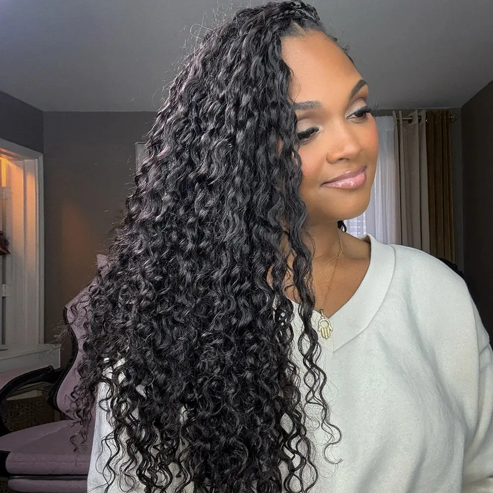 Natural Wave Crochet Human Hair Extensions - Image 3