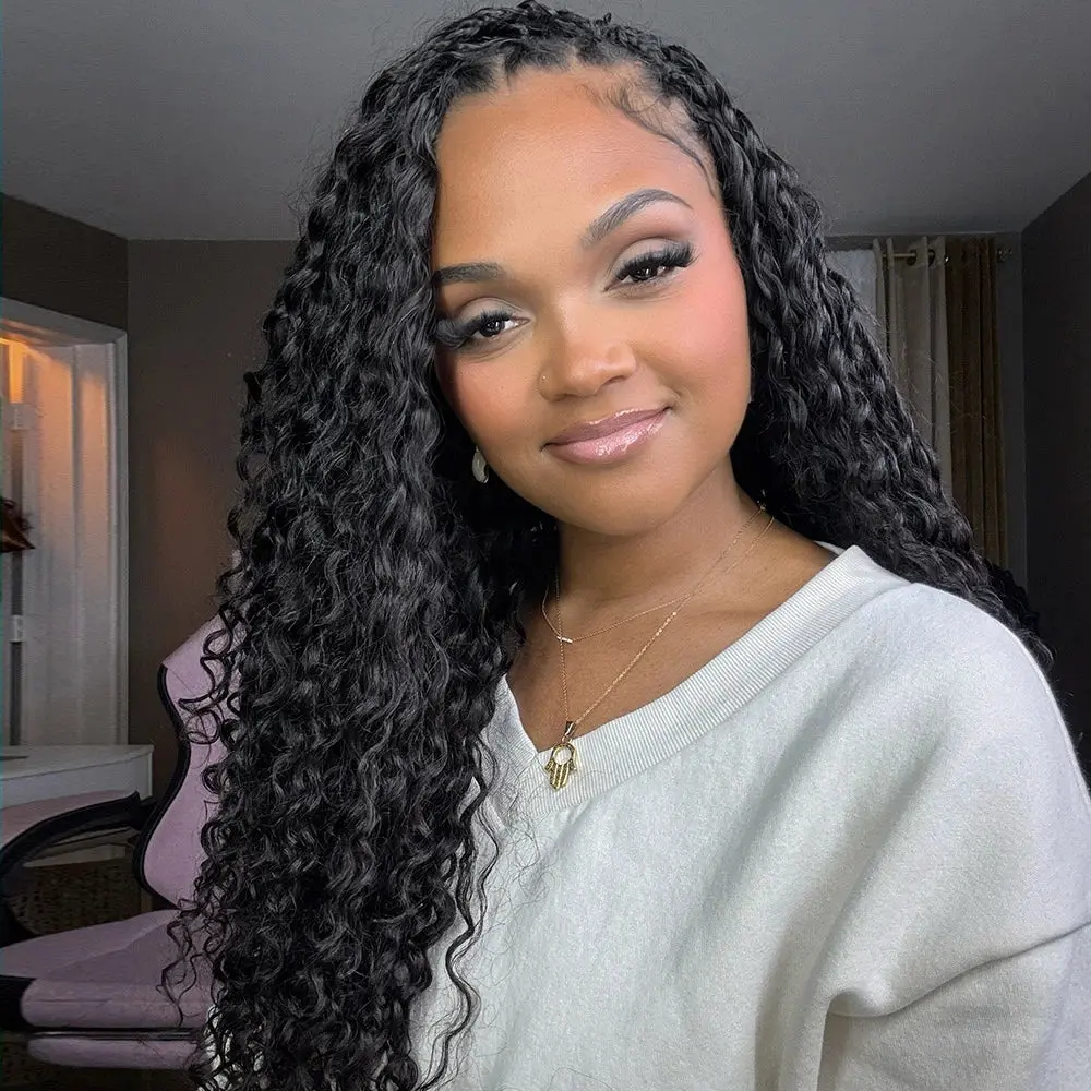 Natural Wave Crochet Human Hair Extensions - Image 4