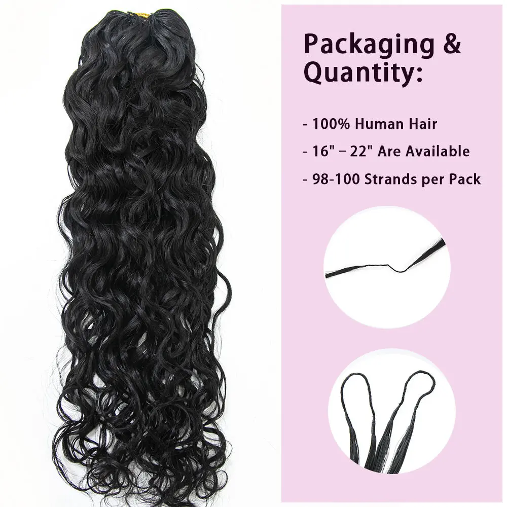 Natural Wave Crochet Human Hair Extensions - Image 6