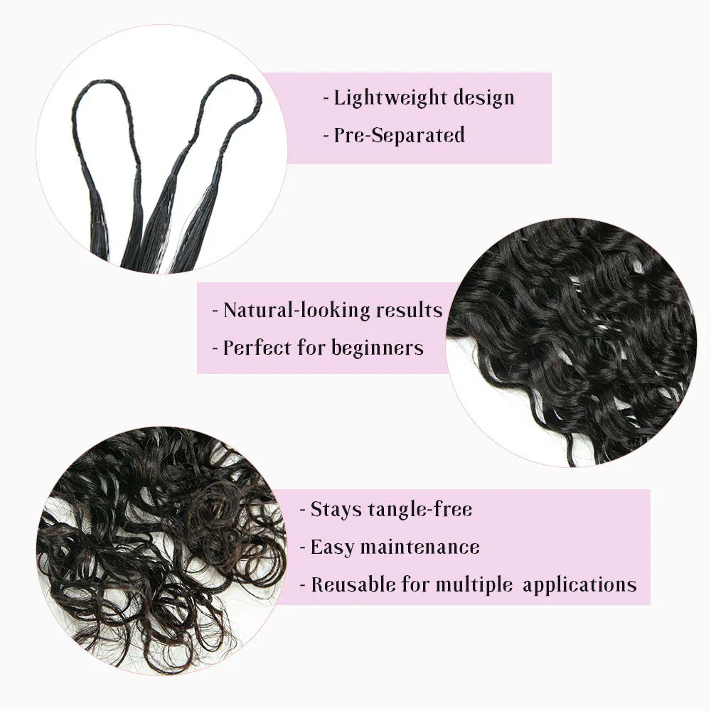 Spanish Curl Crochet Hair | Spanish Curly Human Hair - Image 6