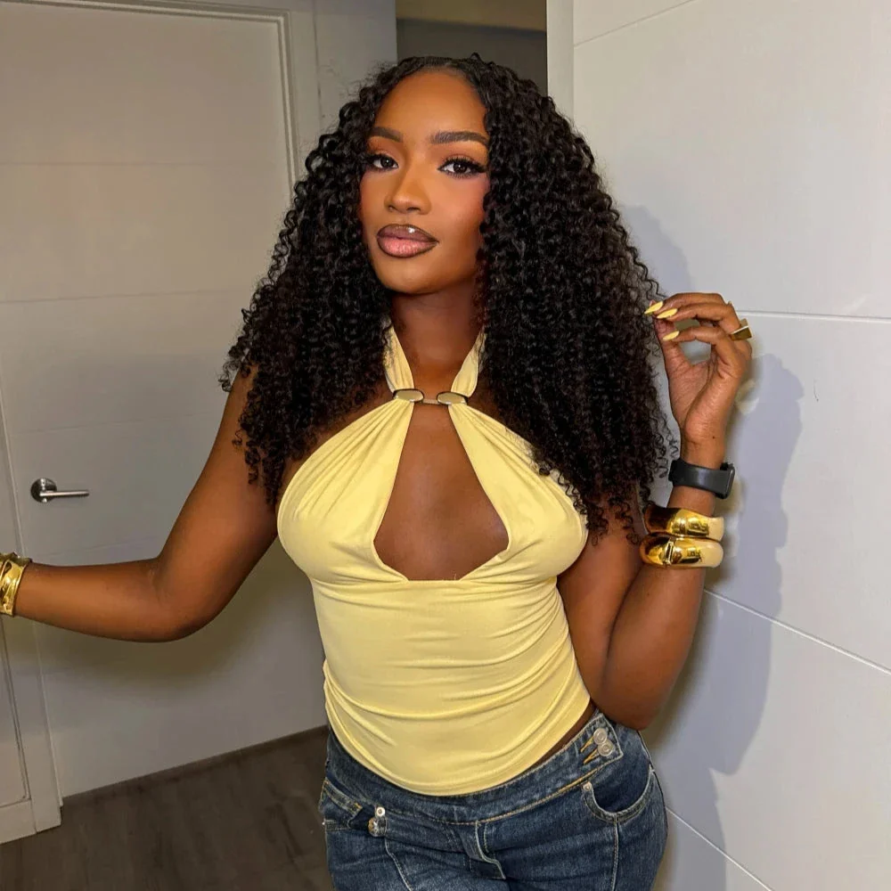 Water Burmese Curly Crochet Human Hair - Image 11