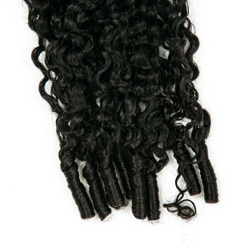 Water Burmese Curly Crochet Human Hair - Image 19