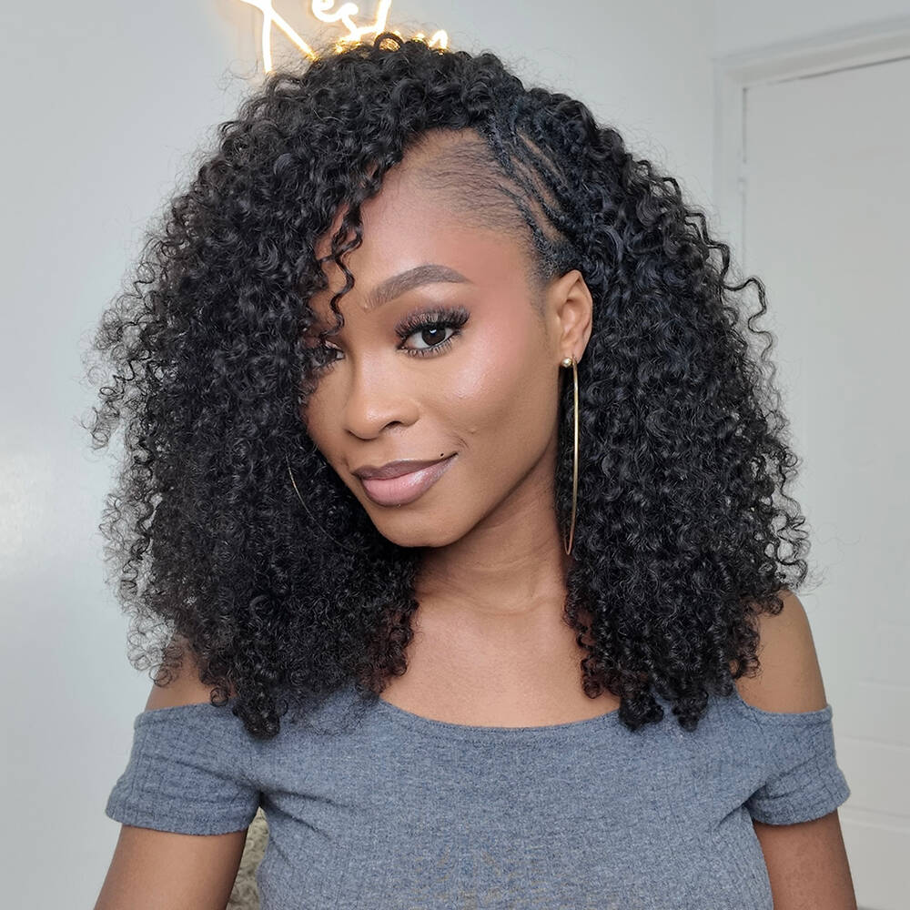 Water Burmese Curly Crochet Human Hair - Image 5