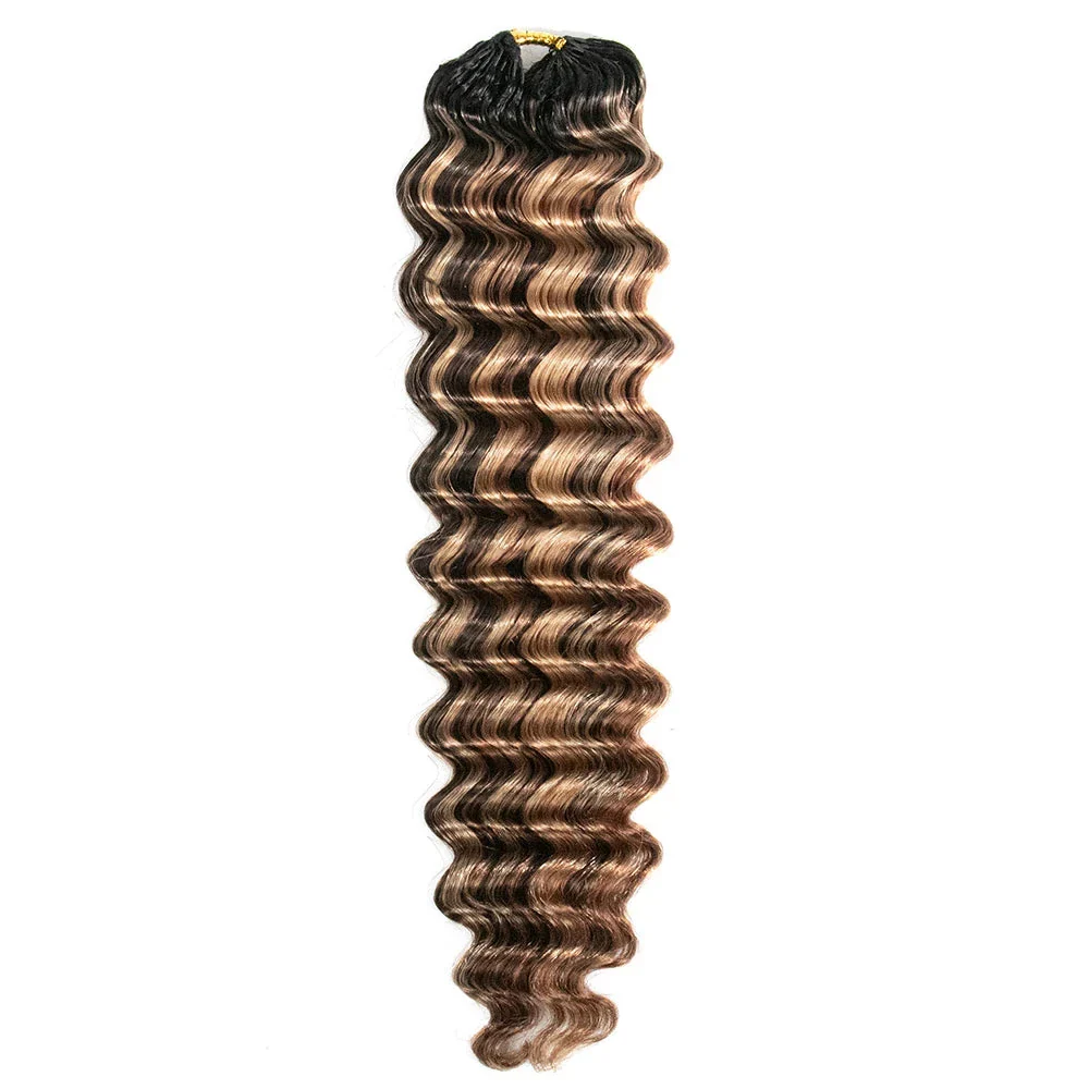 27/30/613 Blonde Deep Wave Crochet Human Hair - Image 10