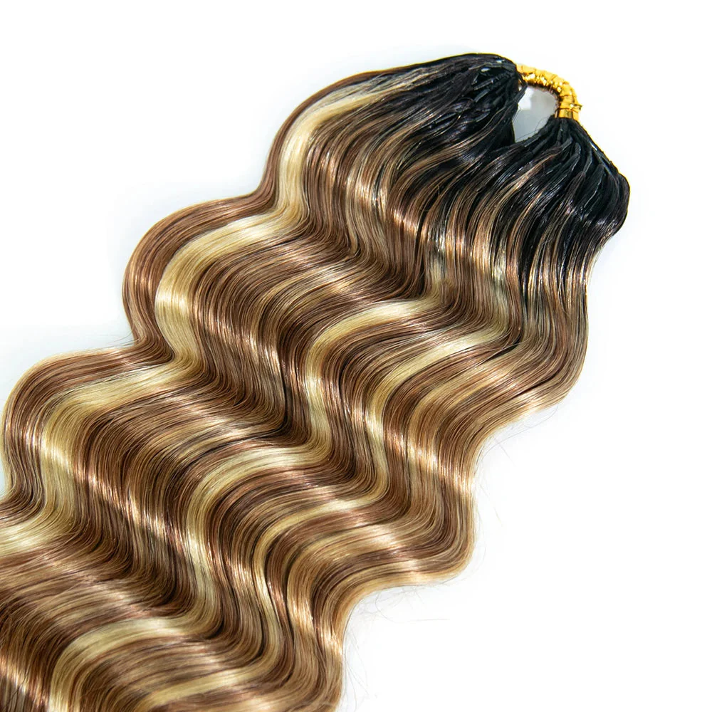 T1B/27/30/613 Blonde Loose Deep Wave Crochet Human Hair - Image 6