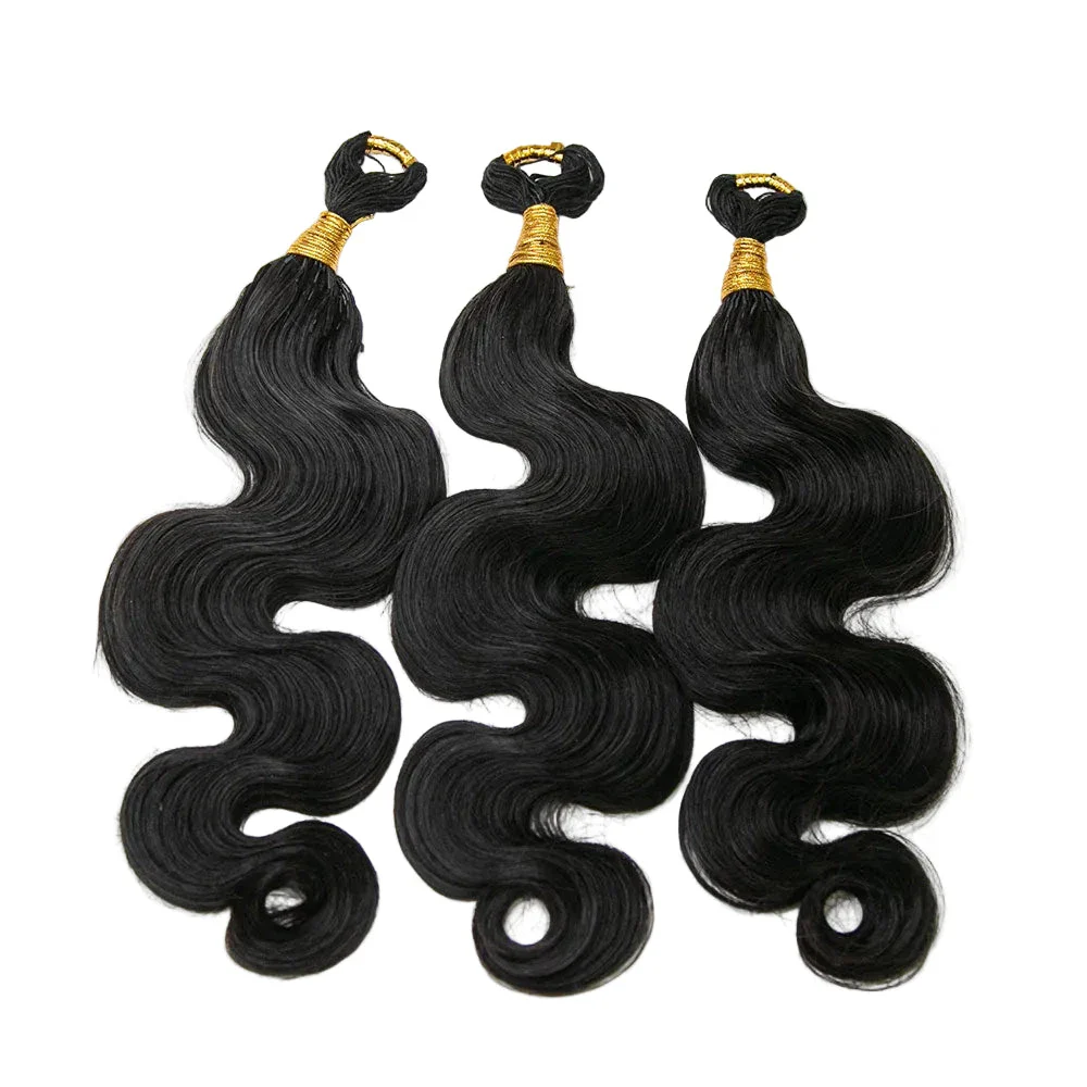 Body Wave Feathered Crochet Boho Hair Easy to Install - Image 6