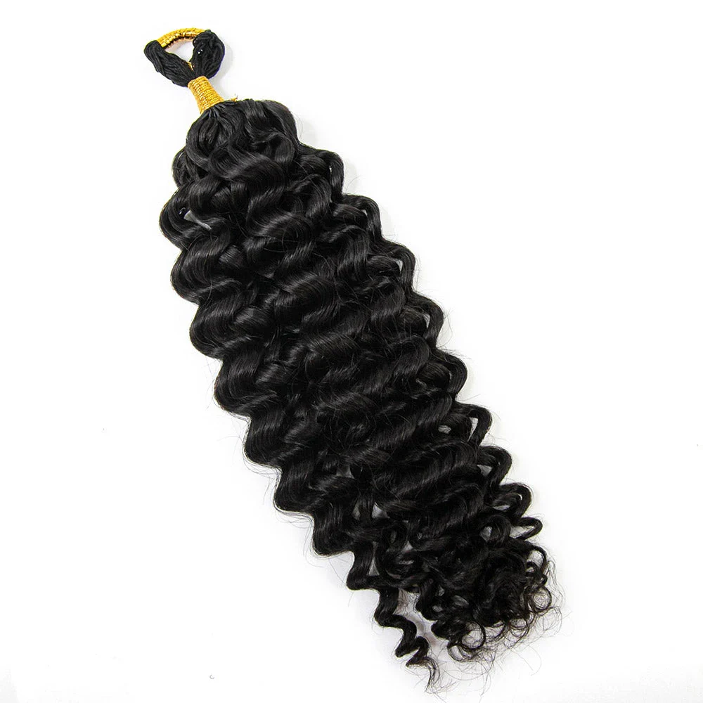 Spanish Curl Feathered Crochet Boho Hair - Image 3