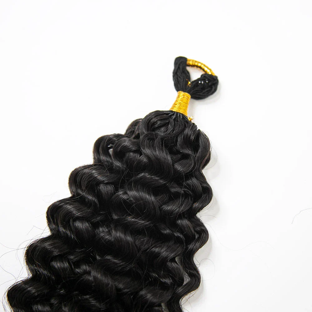 Spanish Curl Feathered Crochet Boho Hair - Image 5