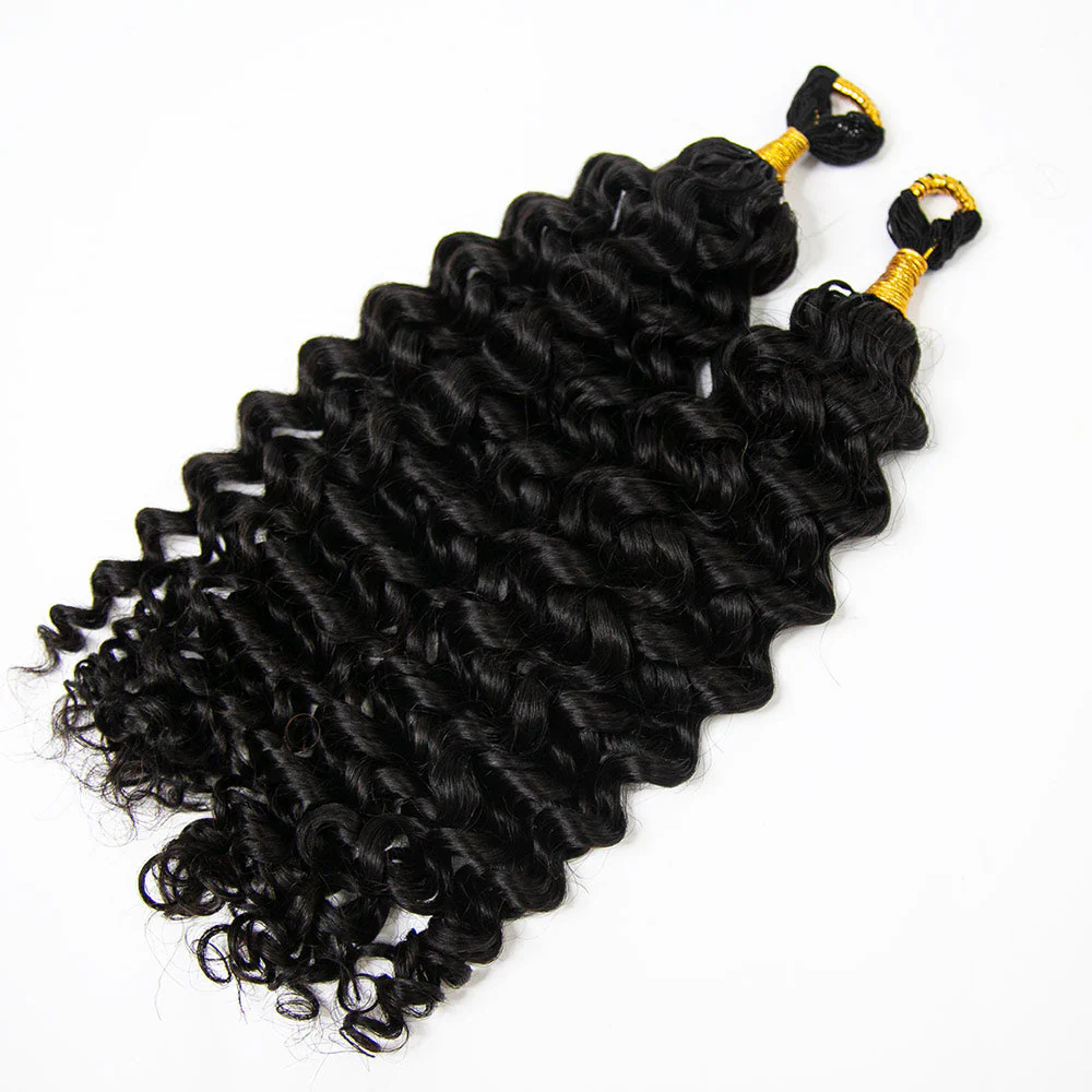 Spanish Curl Feathered Crochet Boho Hair - Image 6