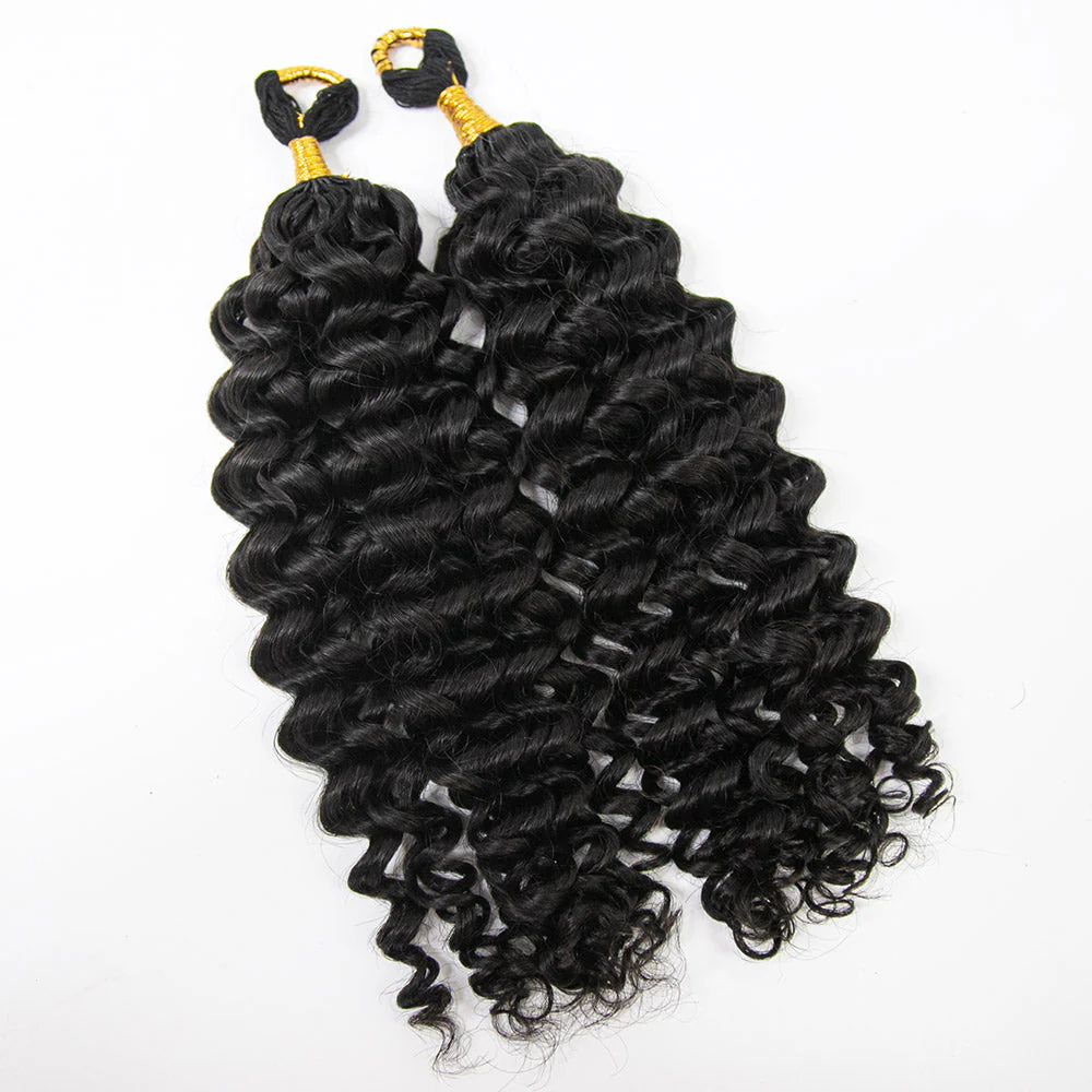 Spanish Curl Feathered Crochet Boho Hair - Image 8