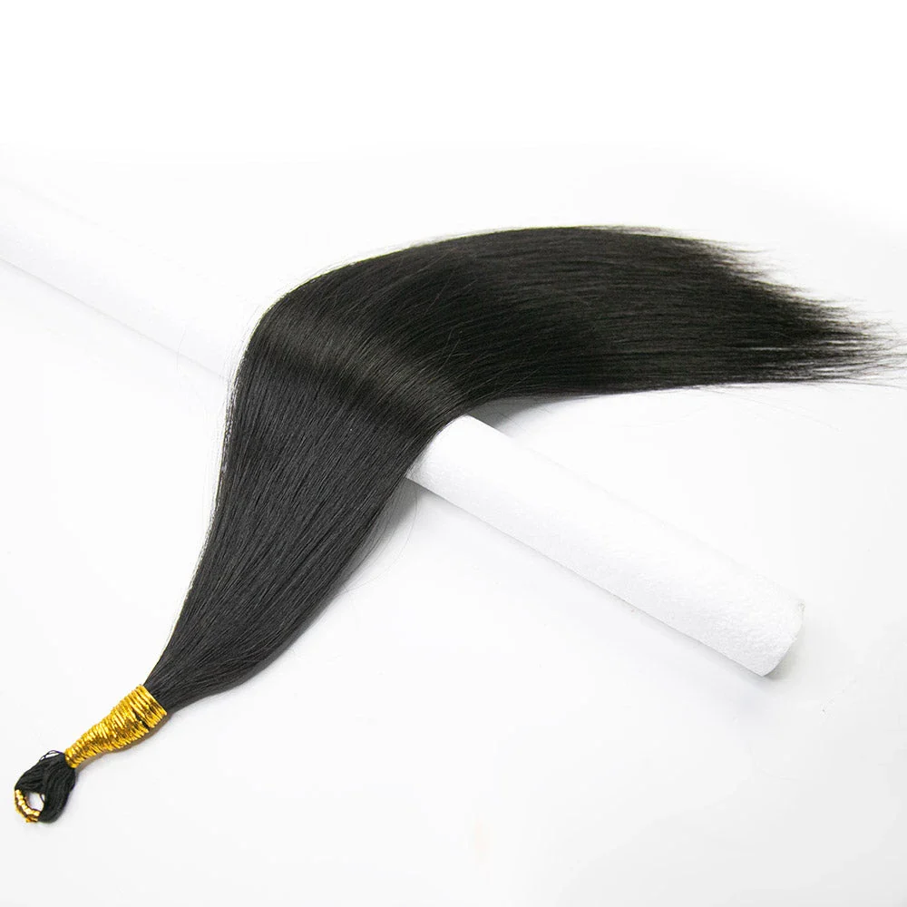 Silk Straight Feathered Crochet Boho Hair - Image 5