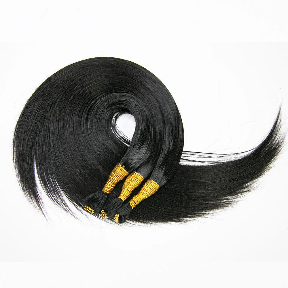 Silk Straight Feathered Crochet Boho Hair - Image 7