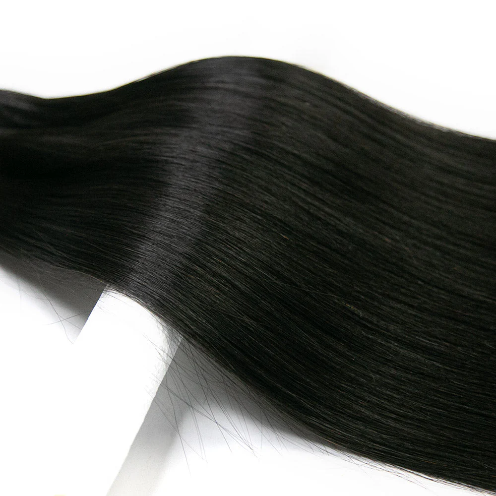 Silk Straight Feathered Crochet Boho Hair - Image 8