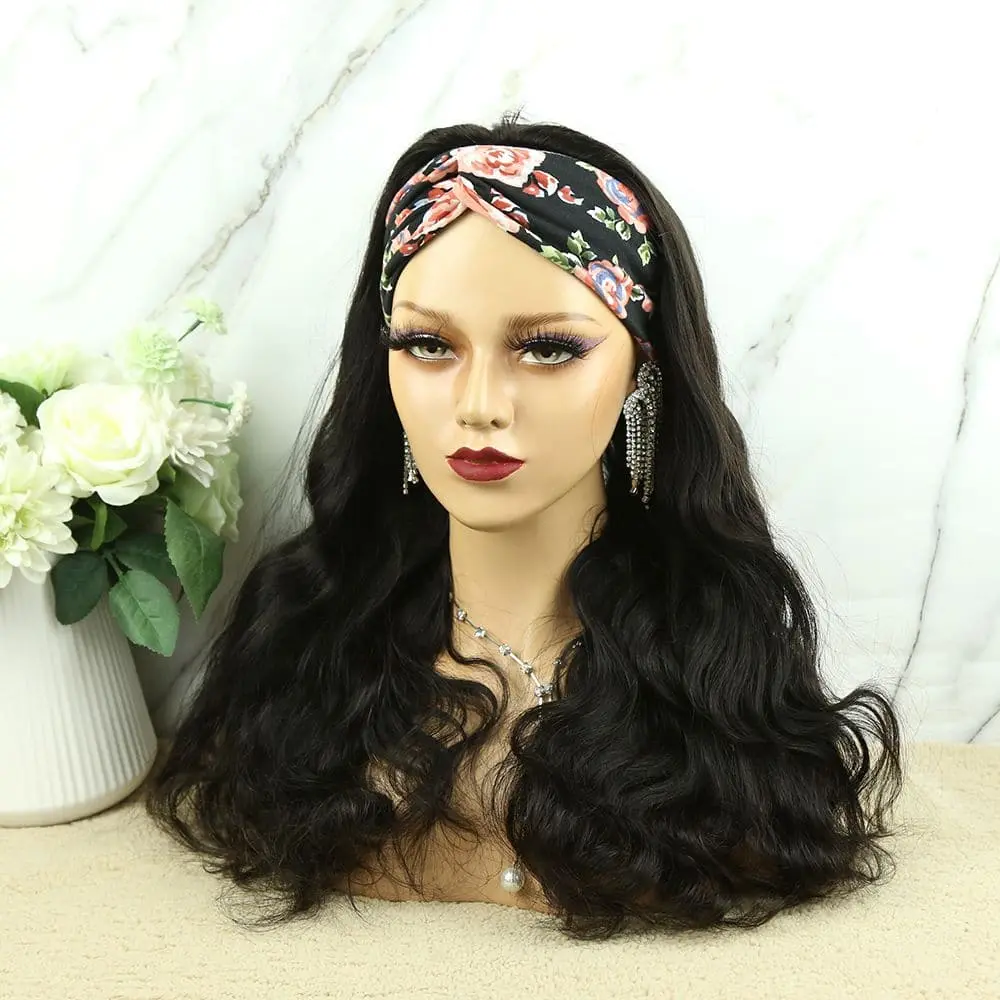 Headband Wig Body Wave Human Hair HBWB-2 - Image 6