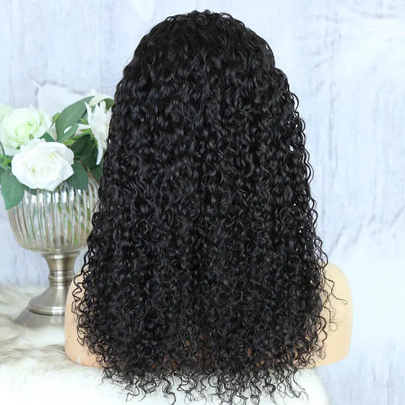 Headband Wig Water Wave Human Hair HBWF-1 - Image 10