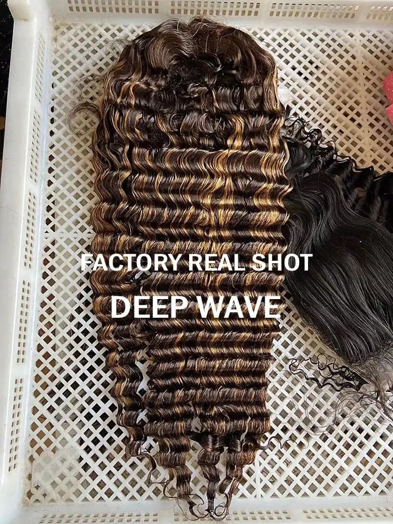 Highlight #4/27 Colored Body Wave Lace Front Wig BWLC - Image 6