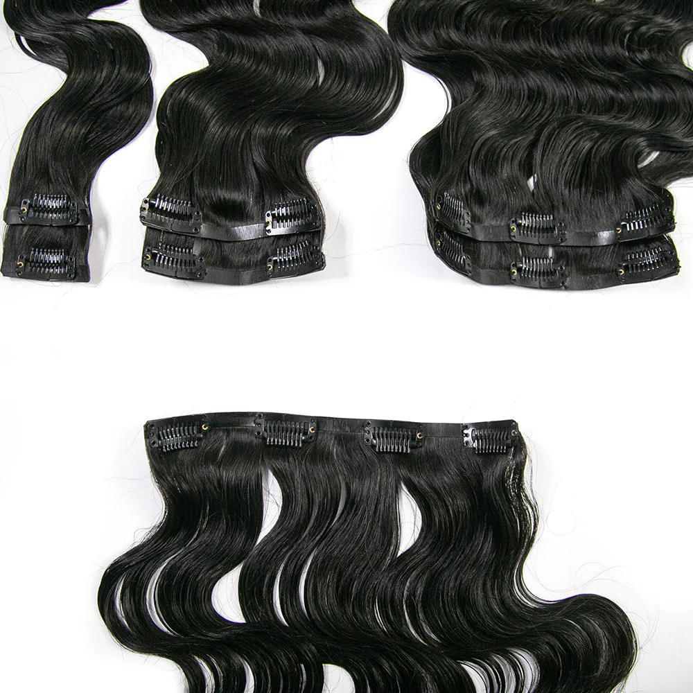 Invisible Body Wave Seamless Clip-Ins - Image 4