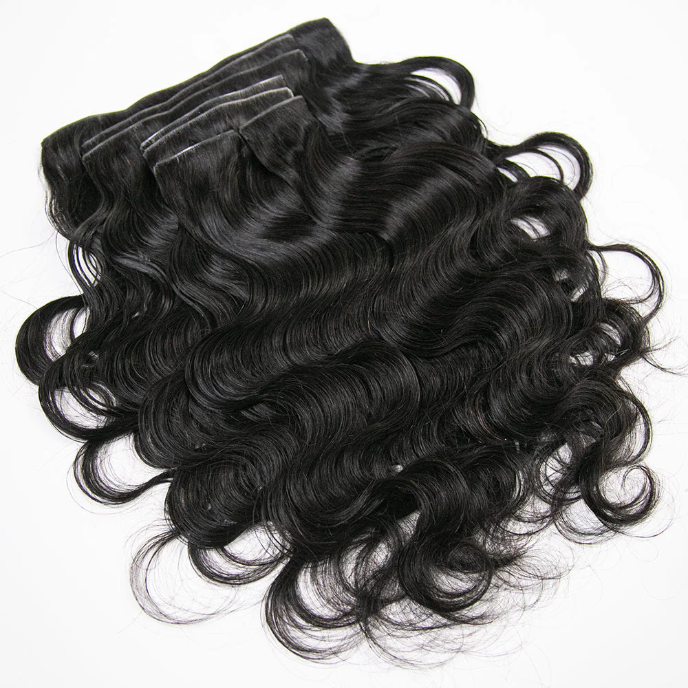 Invisible Body Wave Seamless Clip-Ins - Image 8
