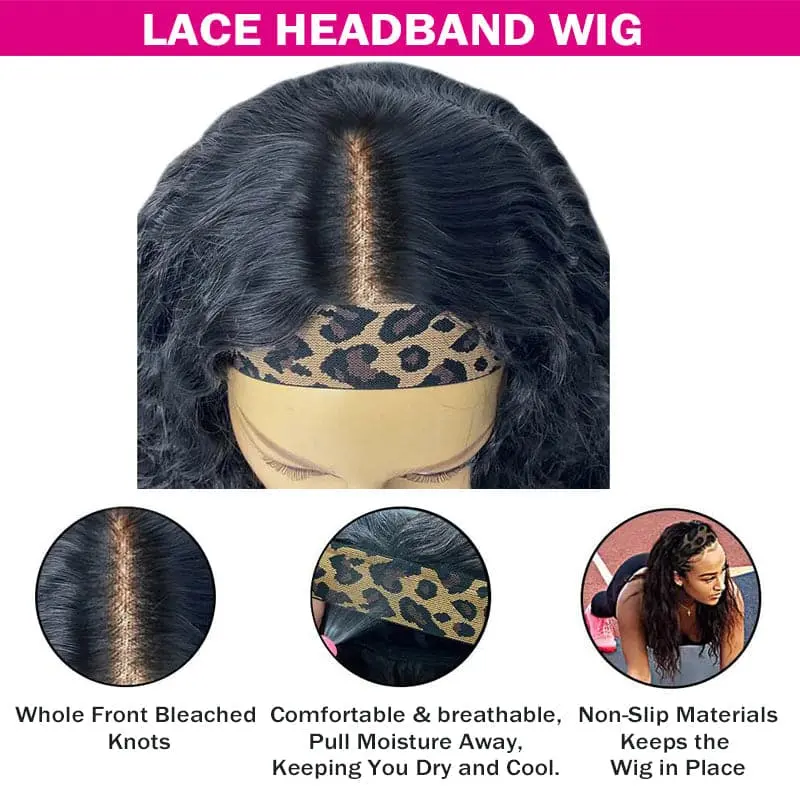 Lace Headband Wig Body Wave LHBW-2 - Image 9