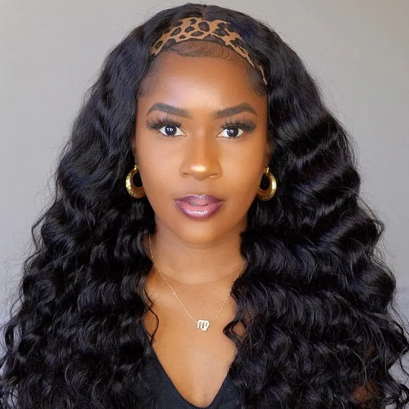 Lace Headband Wig Loose Wave LHLW-5 - Image 6