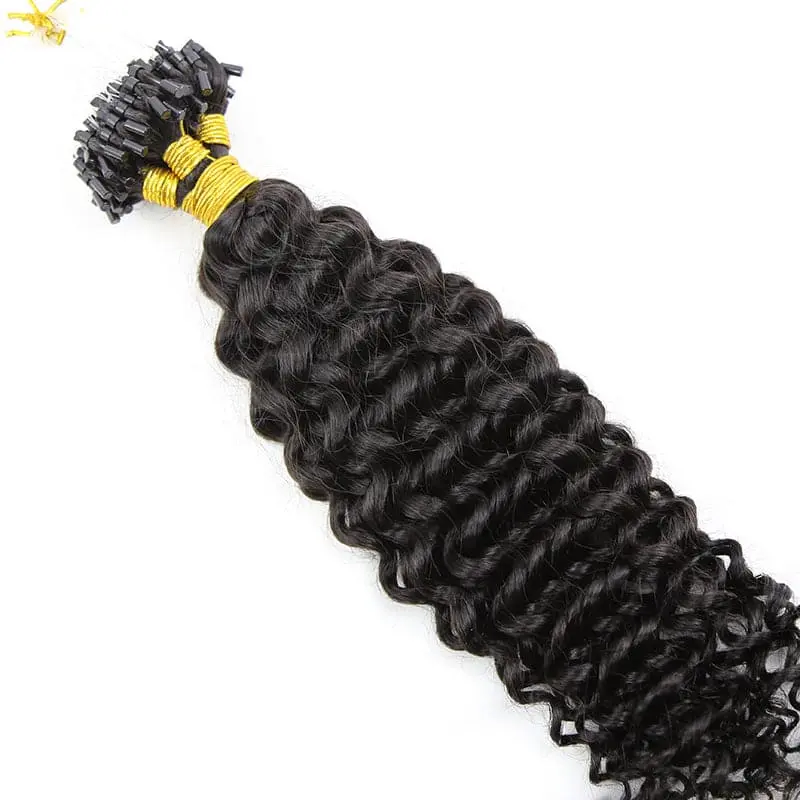 Micro Loop HAIR EXTENSION Water Wave Human Hair - Image 4