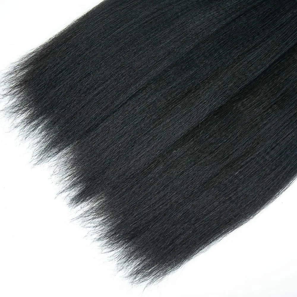 Micro Loop HAIR EXTENSION Yaki Straight Human Hair - Image 2