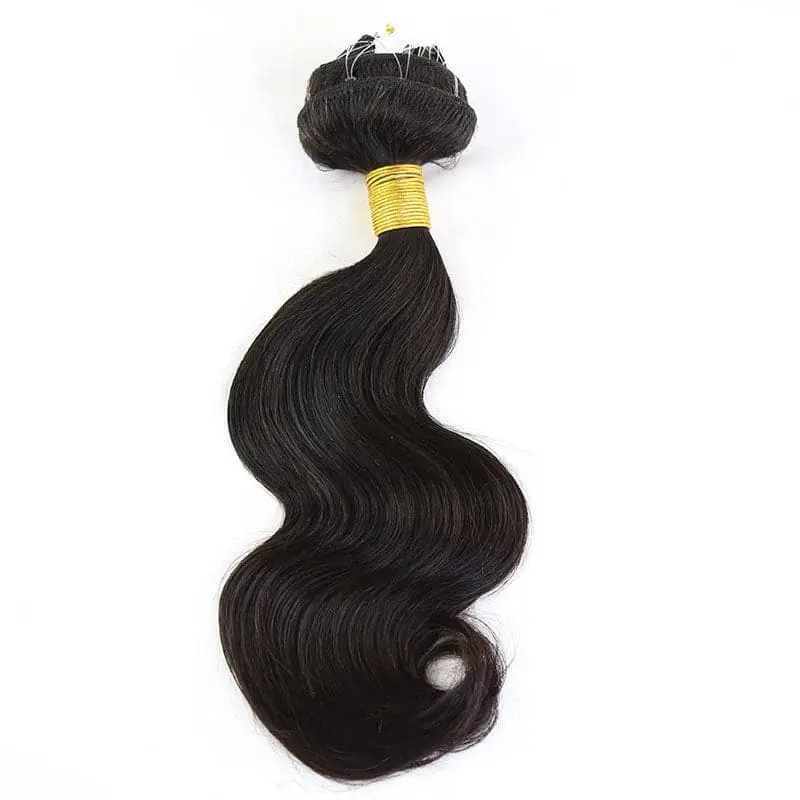 Pre-looped weft microlinks Body Wave Hair Extension - Image 2