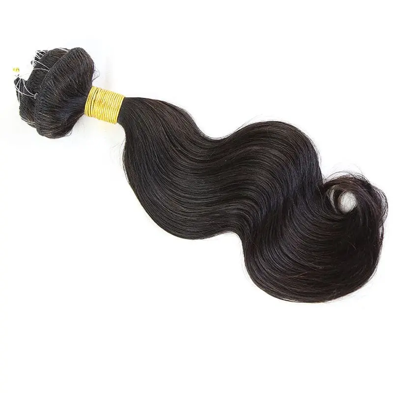 Pre-looped weft microlinks Body Wave Hair Extension - Image 3