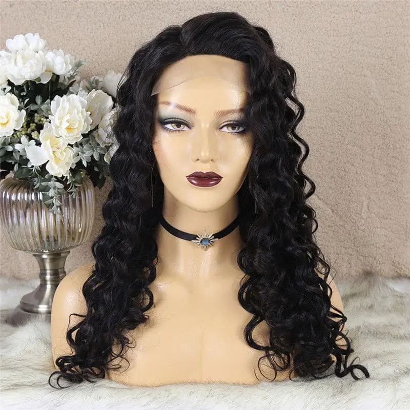 Natural Wave 4x4 Lace Closure Wig Human Hair BBN4-4 - Image 2