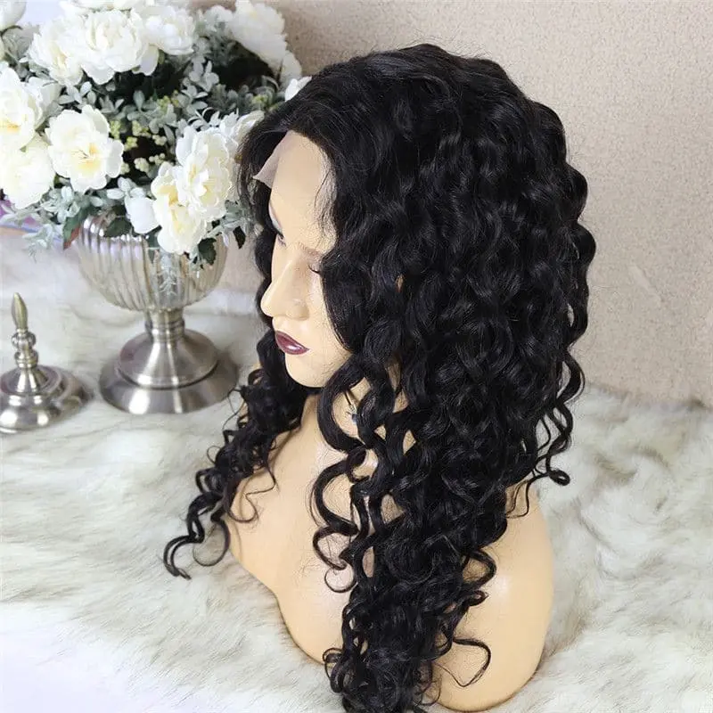 Natural Wave 4x4 Lace Closure Wig Human Hair BBN4-4 - Image 3