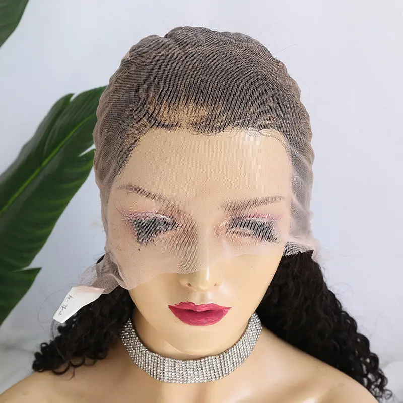 20"- 28" Transparent Lace Wig Human Hair Braided Wig With Baby Hair - Image 14