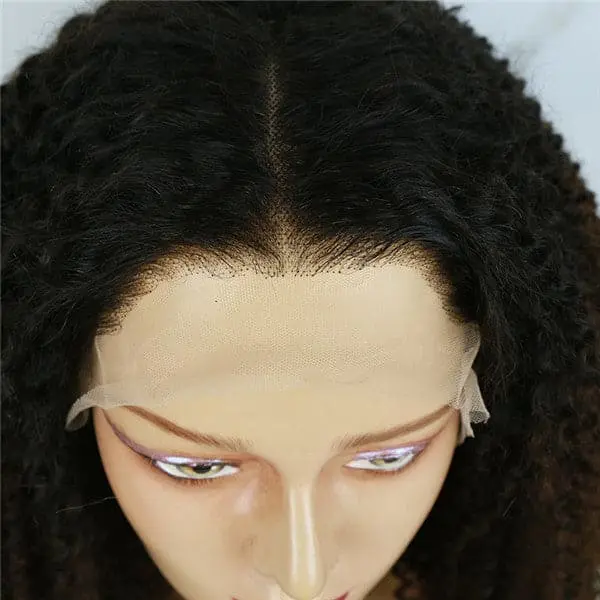 Ombre #1B/30 Pre Plucked Afro Kinky Curly 13x6 Lace Front Wig - Image 11