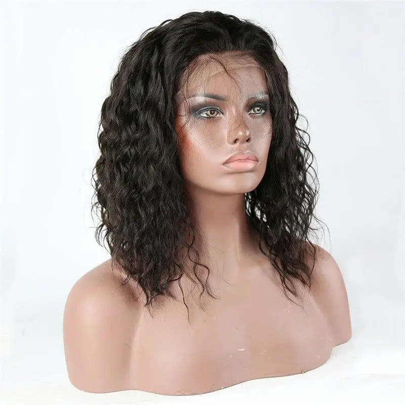 Pre Plucked BOB Loose Curly 360 HD Lace Frontal Wig OBWL-3 - Image 3