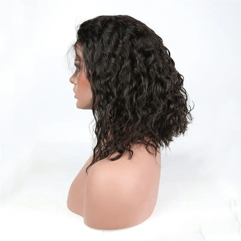 Pre Plucked BOB Loose Curly 360 HD Lace Frontal Wig OBWL-3 - Image 5