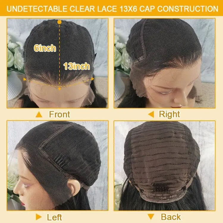 NEW Pre Plucked Body Wave 360 HD Lace Frontal Wig BWB-2 - Image 6