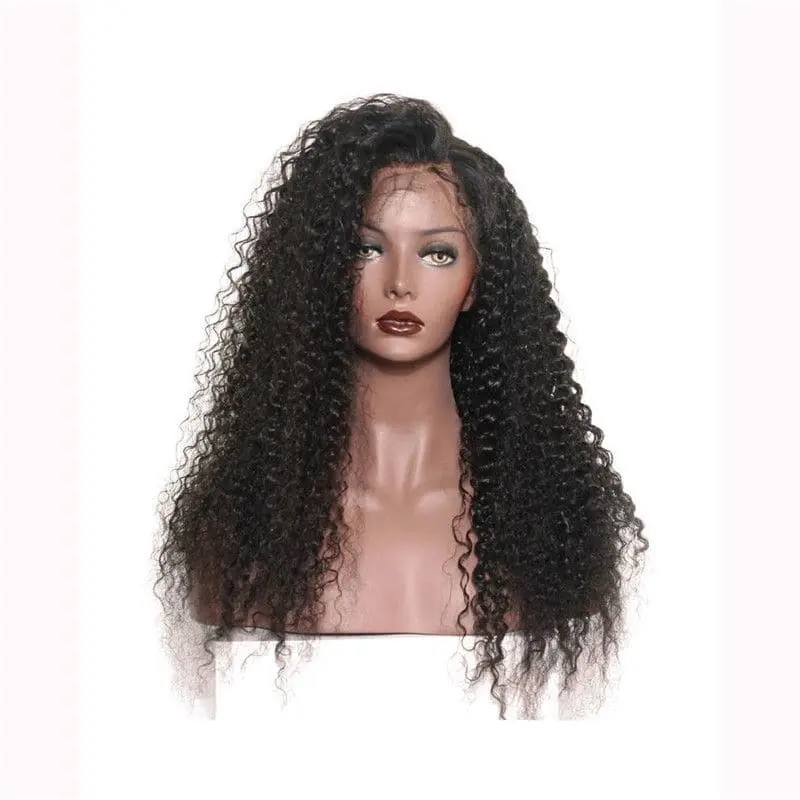 Pre Plucked Jerry Curly 360 HD Lace Frontal Wig BWK-1 - Image 3