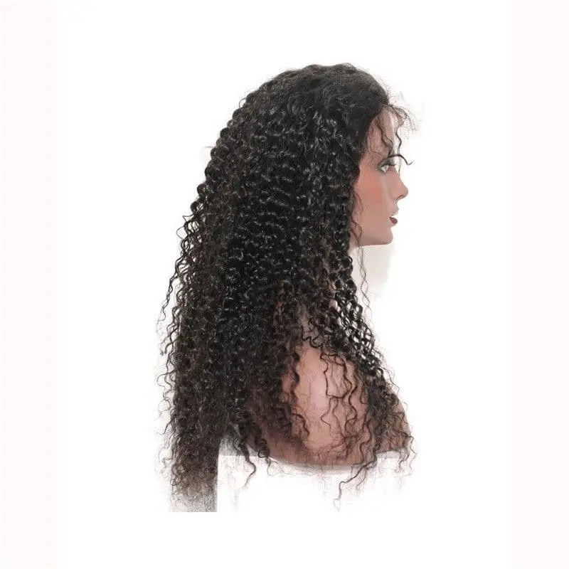 Pre Plucked Jerry Curly 360 HD Lace Frontal Wig BWK-1 - Image 4