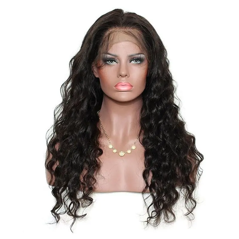 Pre Plucked Loose Wave HD Full Lace Wig Human Hair PDW-3 - Image 4