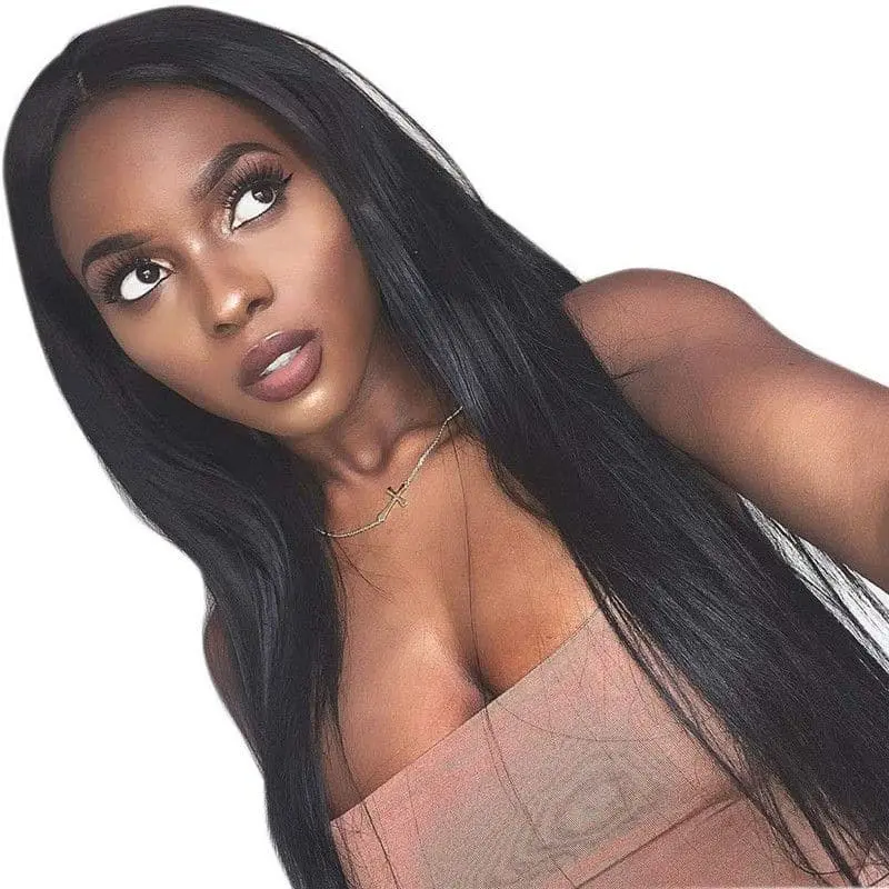 NEW Pre Plucked Silky Straight 360 HD Lace Frontal Wig BWT-1