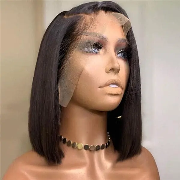 Pre Plucked Silky Straight HD Lace Front BOB Wig OBCTB09 - Image 6