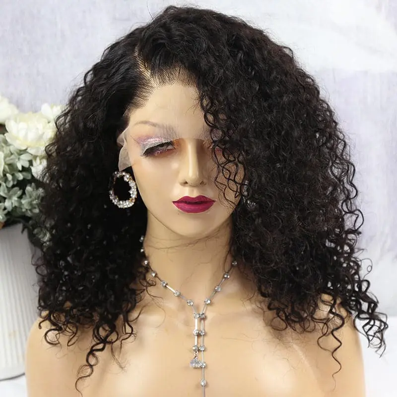 New Pre Plucked Wand Curly 360 HD Lace Frontal Wig WDC360 - Image 6