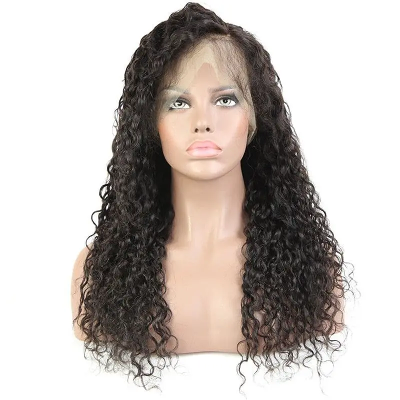 NEW Pre Plucked Water Wave 360 HD Lace Frontal Wig BWF-4 - Image 5