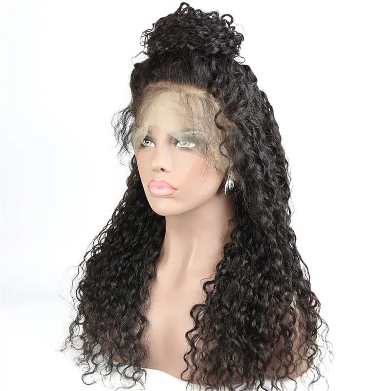 NEW Pre Plucked Water Wave 360 HD Lace Frontal Wig BWF-4 - Image 7