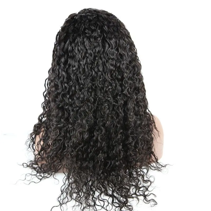 NEW Pre Plucked Water Wave 360 HD Lace Frontal Wig BWF-4 - Image 8