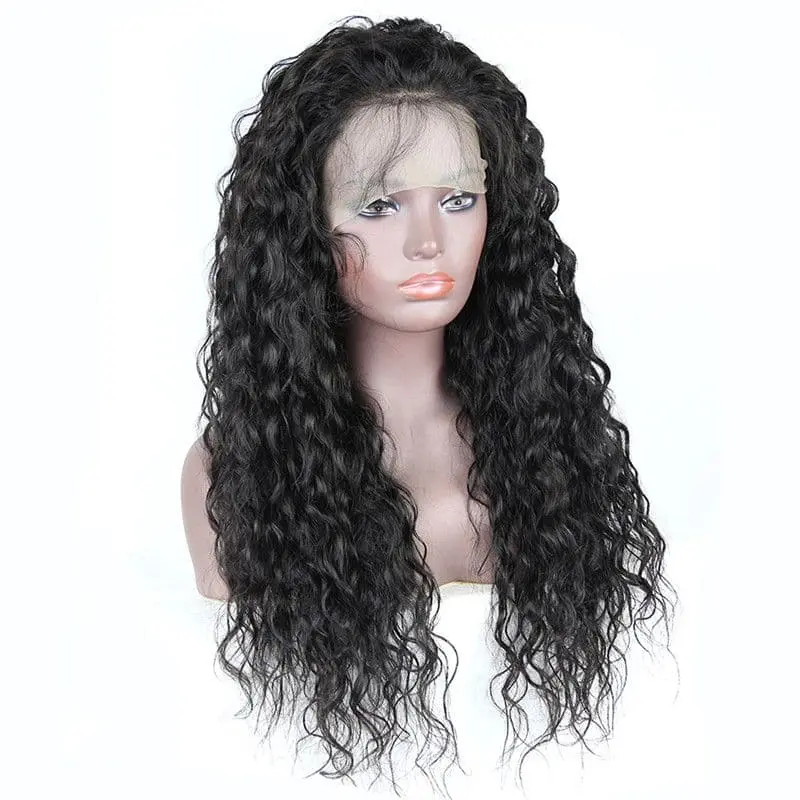 Pre Plucked Water Wave HD Full Lace Wig Human Hair BDF-Y2 - Image 5