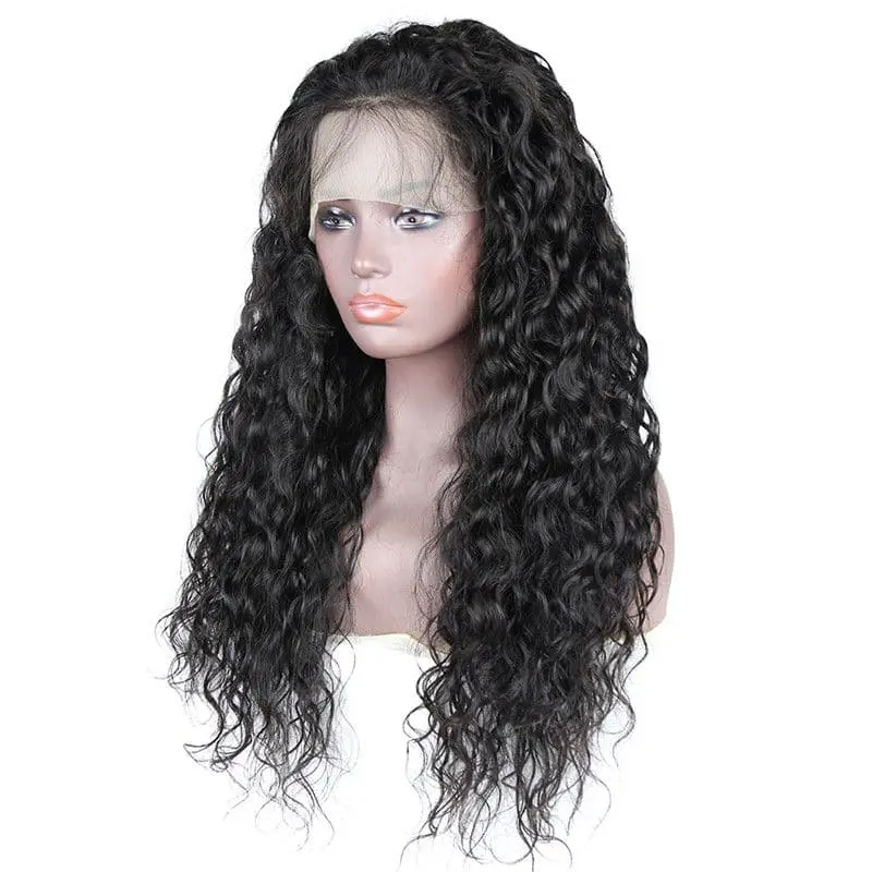 Pre Plucked Water Wave HD Full Lace Wig Human Hair BDF-Y2 - Image 6
